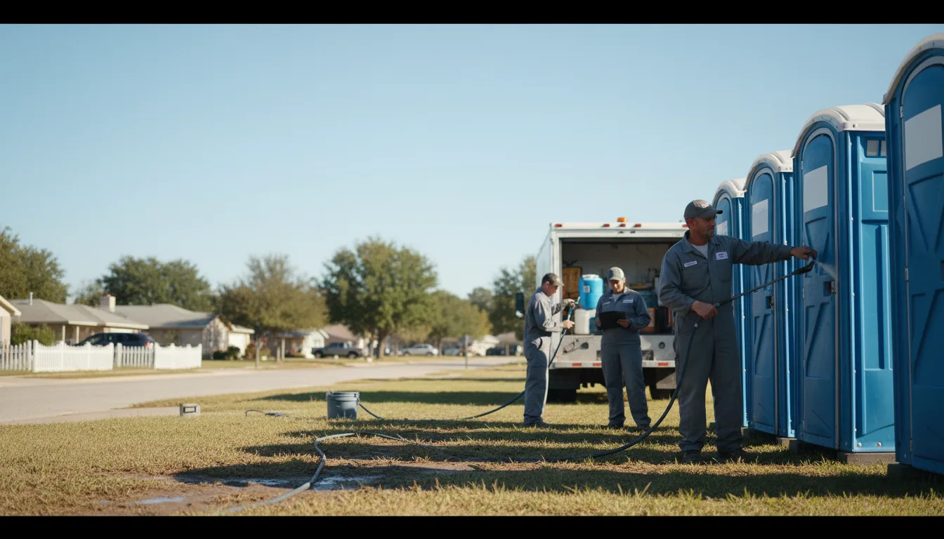 Long-Term Portable Toilet Rental in Pryor, OK near me